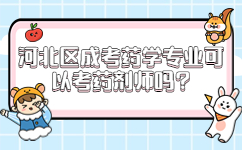 河北区成考药学专业可以考药剂师吗