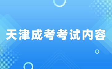 2024年天津成考英语考试有哪些内容？