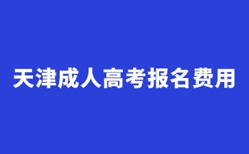 2024年天津成人高考报名费用缴纳入口